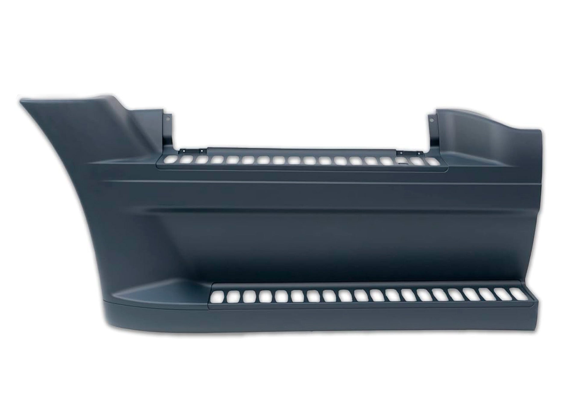 Front, Middle Fairing Step Panel w/ Rear Extension, Set Driver