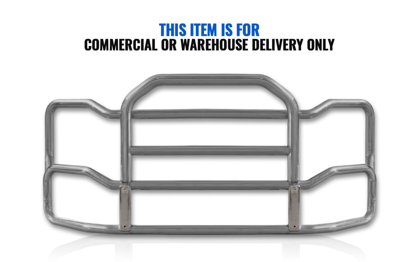 Grille Guard Large Chrome with Lights 2004-2017 Volvo VNL