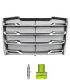 Front Chrome Grille With Bug Screen 2025 2026 Freightliner Cascadia
