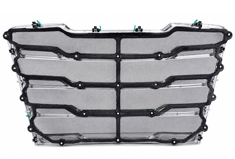 Front Chrome Grille With Bug Screen 2025 2026 Freightliner Cascadia