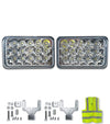 6'' Inch LED Square Work Light Bar Spot Lamps 2 Pcs.