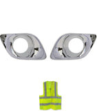 Fog Light Bezels Chrome Set Kenworth T680