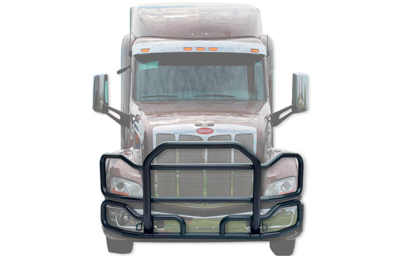 Front Grille Bumper Guard Large Black 2013-2021 Peterbilt 579