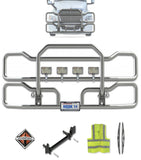 Front Grille Guard Chrome International LT625