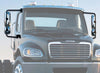 Door Mirrors Chrome Set 2004-2016 Freightliner M2, Columbia