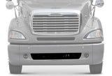 Bumper Set Chrome with Fog and Brackets 2002-2012 Freightliner Columbia