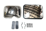 Mirror Small Bottom Rear View Wide Angle Chrome Hino 258 268 338 358