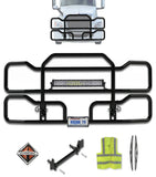 Front Grille Guard Black International LT625