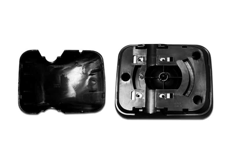Mirror Small Bottom Rear View Wide Angle Black Hino 258 268 338 358
