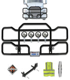 Front Grille Guard Black International LT625