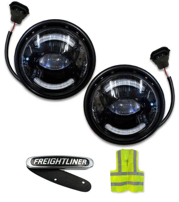 LED Fog Lights Pair Freightliner Century 2008+