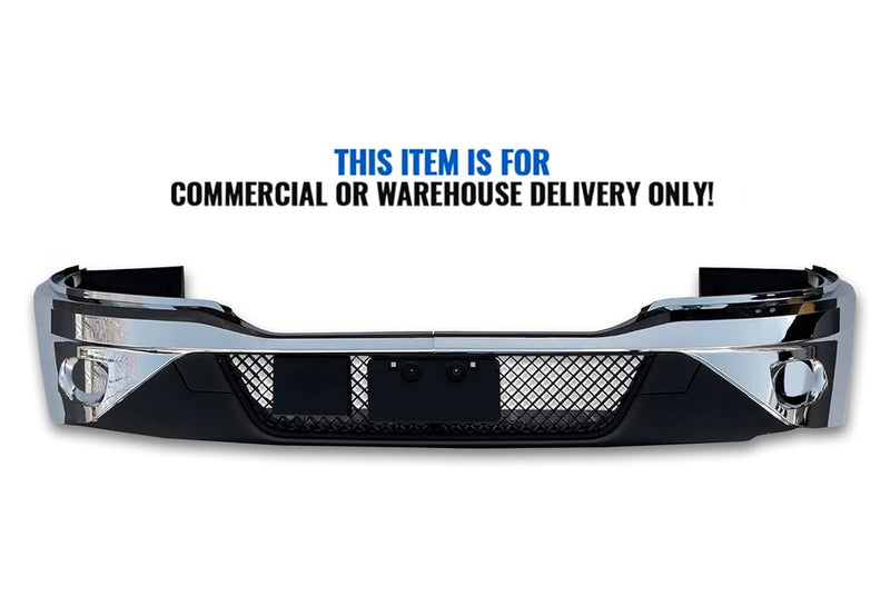 Bumper without Fog Hole Chrome 13 Pcs 2022+ Kenworth T680