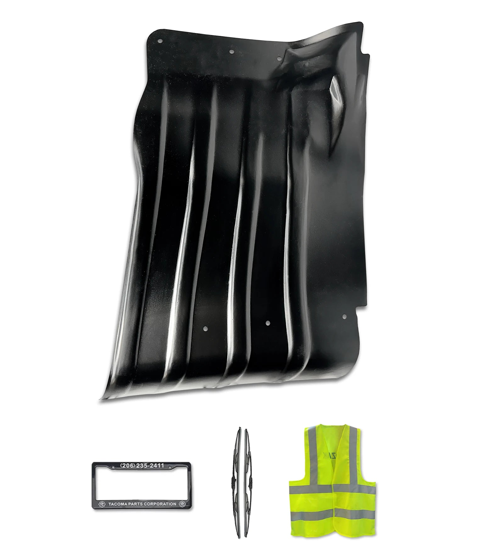 蘭SUZUKI　TRUCKSインナーメッシュパネル 1.2ミリ　無塗装 Front Mudflap Splash Shield Driver 2022+ Kenworth T680 Next