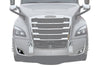 LED Fog Light with Halo Ring DLR Black Housing Right Freightliner Cascadia 2018+ - 