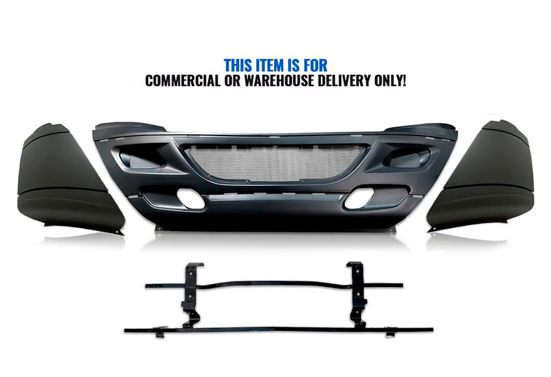 Bumper Plastic Set w/ Bracket 2008-2015 International Prostar