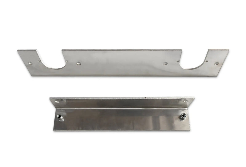 Cab Skirt/Side Fairing and Aluminum Tool Box with Brackets Left Side For Peterbilt 377 - 