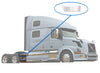 Rear Step Fairing Panel Stripe Top Chrome Trim for Passenger Side (12R) 2004-2017 Volvo VNL