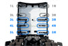 Lower Wind Cab Fairing Support Brackets 3L 4L 5L 3R 4R 5R Set 2025 2026 Volvo VNL New