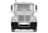 Bumper Chrome Center and Corners With One Hole Set 2005-2011 Freightliner Century 112 120