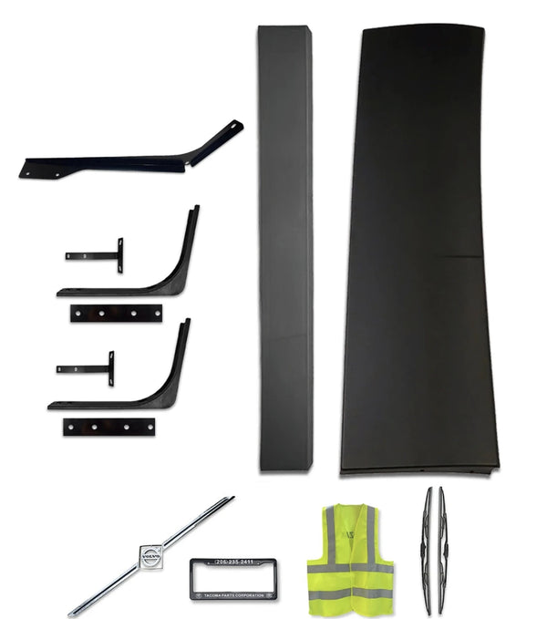 Lower Behind Cab Fairing With Extension and Brackets Passenger 2004-2017 Volvo VNL