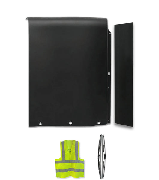 Top Wind Fairing Cab Extender with Trim Molding Driver International LT625