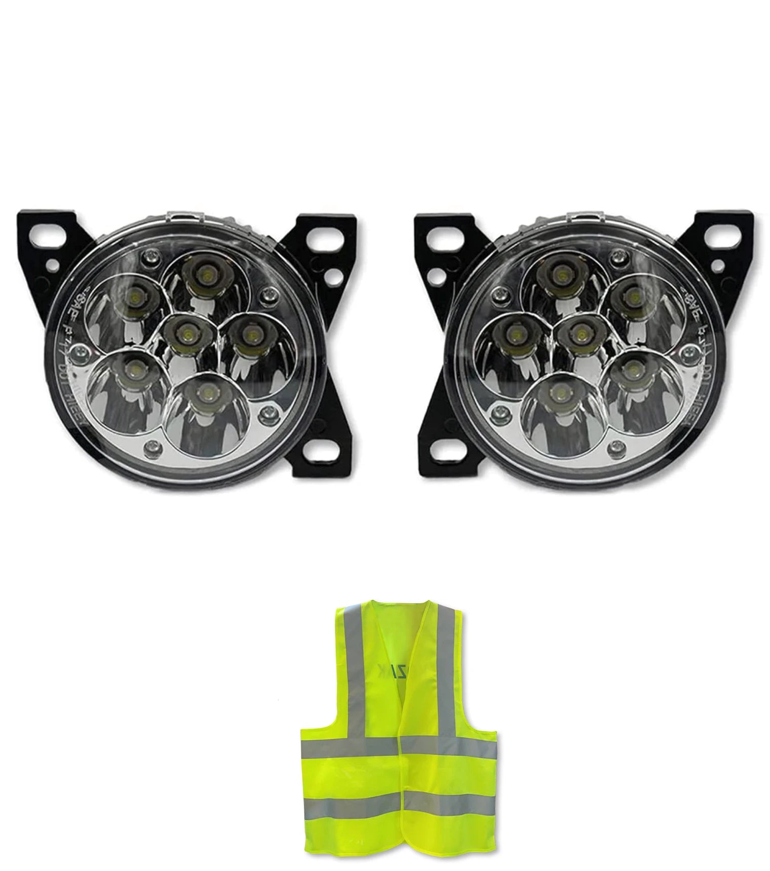 Fog Light Lamp Led Chrome Set 2013-2021 Peterbilt 579 578 – Tacoma