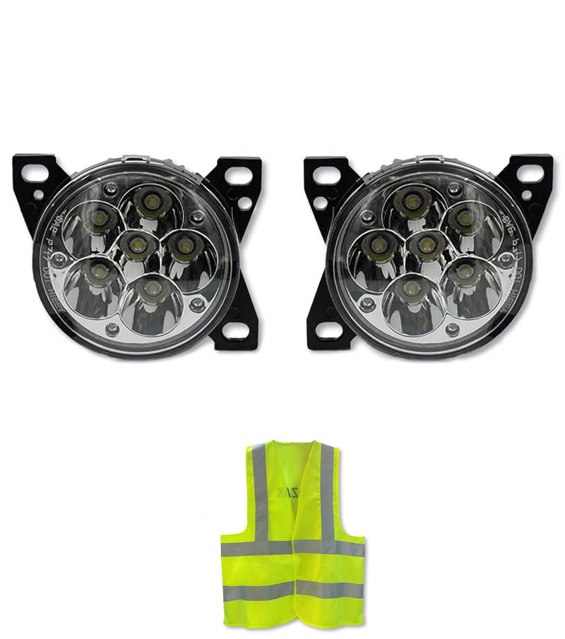 【未使用×27個】蛍光灯アダプター付 22W Lights of America Fog Light Lamp Led Chrome Set 2013-2021 Peterbilt 579 578 – Tacoma