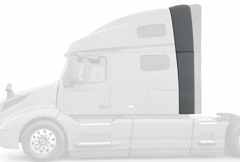 Upper and Lower Wind Cab Cabin Fairings Driver 2018-2024 Volvo VNL