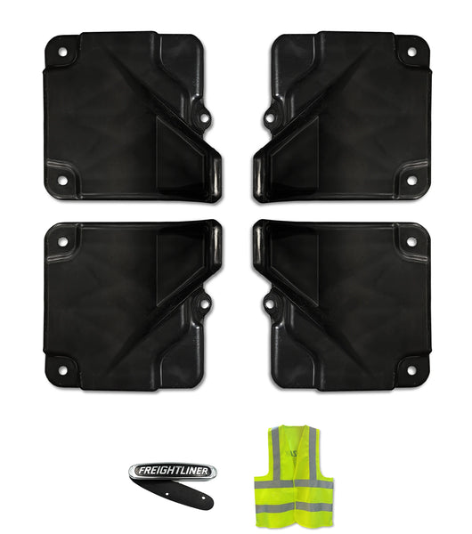 Brackets 3R, 3L, 5R, 5L fits Cab Lower Fairings Set Freightliner Cascadia Narrow Version