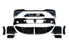 Bumper without Fog Hole Black Plastic 13 Pcs 2022+ Kenworth T680