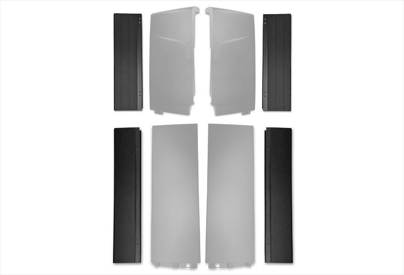 Cabin Fairing Upper & Lower Air Deflector Extensions Set 2025 2026 Volvo VNL New