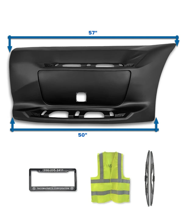 Front Fairing with Tool Box Cover Plastic Passenger 2013-2021 Peterbilt 579