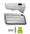 Engine Overflow Coolant Recovery Bottle Tank w/Cap & Sensor, Side Hood Air Intake Grille 1996-2003 Volvo VNL VN