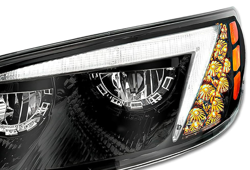 Headlights LED Set Peterbilt 330 335 384 386 387