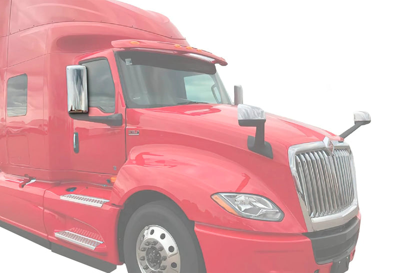 Door Mirror Cover Chrome Passenger International LT625