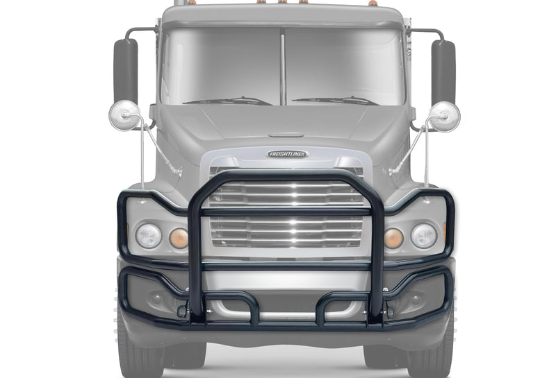 Front Grille Guard Large Black Freightliner Century