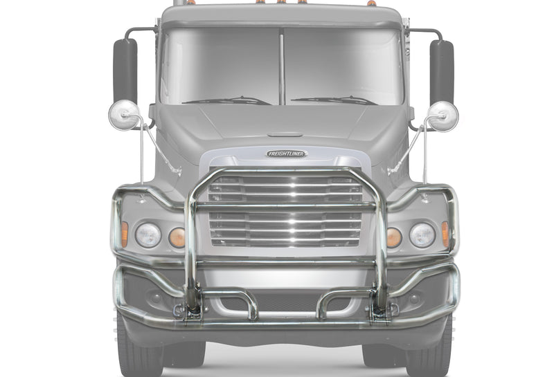 Front Grille Guard Large Chrome Freightliner Century