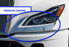 Short Headlight Chrome Trims Set 2022+ Kenworth T680 Next Gen