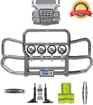 Grille Guard Herd Series 300 2018+ Freightliner Cascadia 126