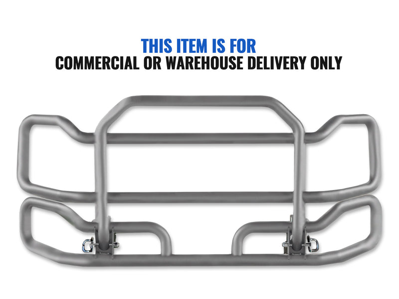 Front Grey Grille Guard Large 1999-2003 Mack CH Set-Back