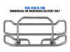 Front Grey Grille Guard Large 2022+ Peterbilt 579 (No Fog)