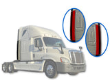 Bottom Cabin Wing Fairings w/ Stripe Narrow Version Set 2008-2017 Freightliner Cascadia