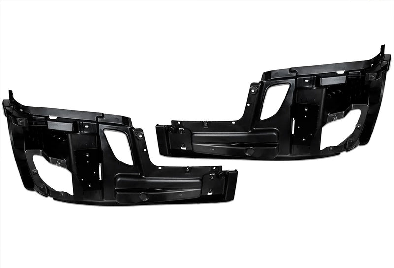 Bumper without Fog Holes Plastic w/ Brackets 11 Pcs 2018-2024 Freightliner Cascadia 126 116