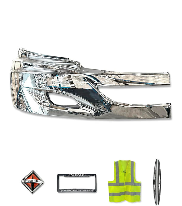 Bumper Chrome Trim Passenger International Prostar