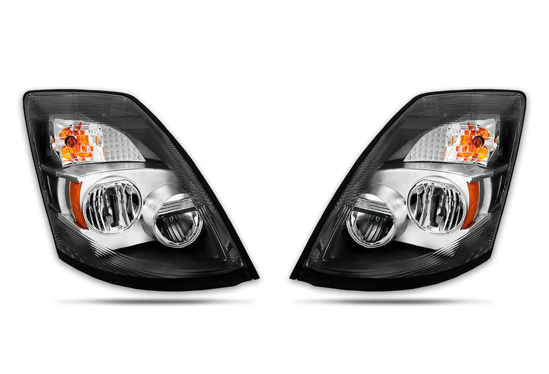 Headlights Full LED Pair 2004-2017 Volvo VNL VT