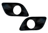 Fog Light Bezels Black Set Kenworth T680