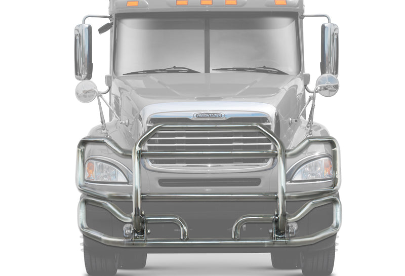Front Grille Guard Large Chrome Freightliner Columbia