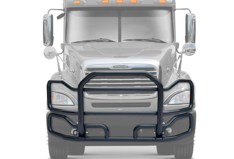 Front Grille Guard Large Black Freightliner Columbia