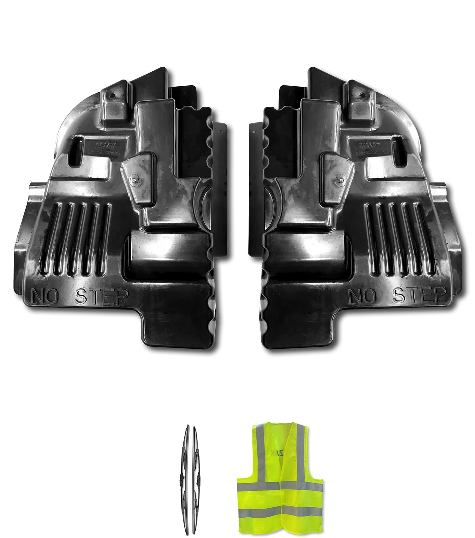 Splash Shields, Liners - Inner Fenders Cab Set 2013-2021 Kenworth