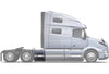 Rear Step Side Fairing Panel Passenger 27" 2018+ Volvo VNL VNR